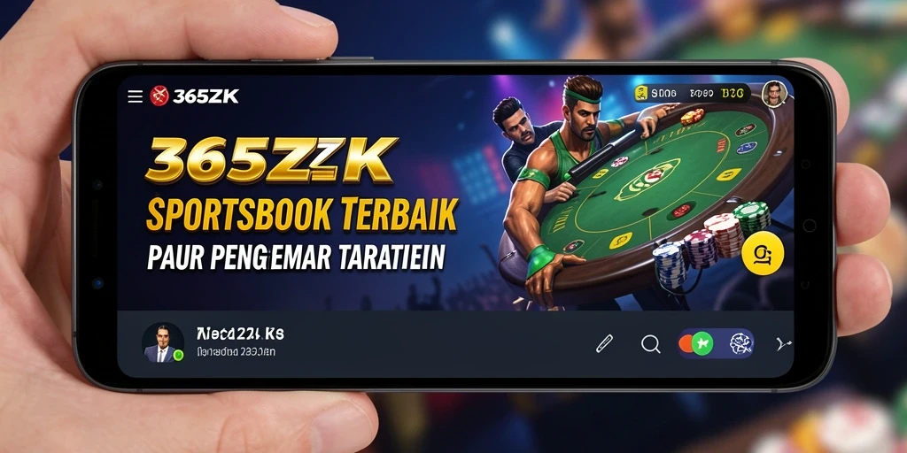 Tampilan menarik dari gameplay Sportsbook 365ZK.