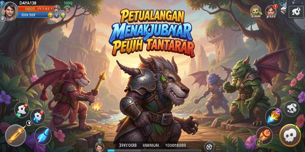 Tangkapan layar menunjukkan aksi seru dalam game petualangan ini.