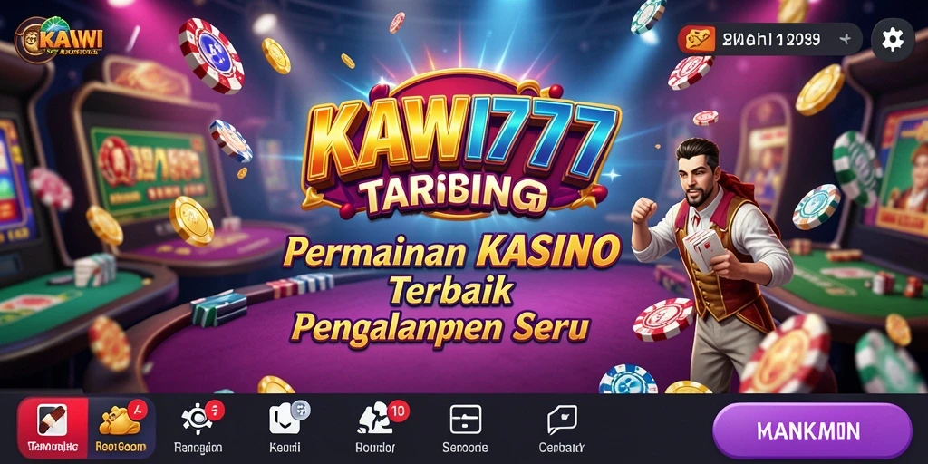 Tampilan gameplay seru KAWI777 yang mengasyikkan.