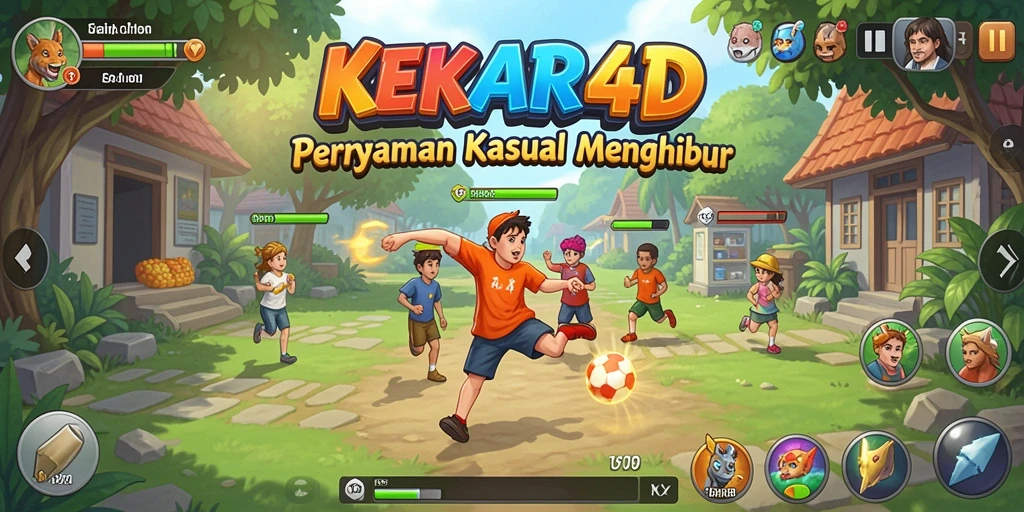 Tampilan menarik dari gameplay KEKAR4D yang menghibur
