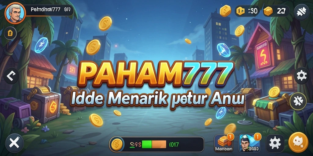 Tampilan gameplay PAHAM777 yang menarik dalam genre Idle.