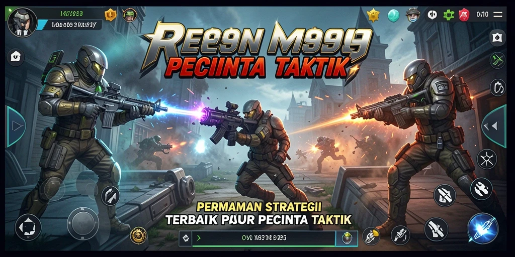 Screenshot gameplay RR999 menampilkan aksi strategis yang mendebarkan.