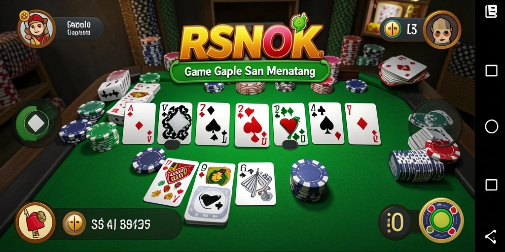 Tampilan gameplay RSNOK yang menarik dan interaktif.