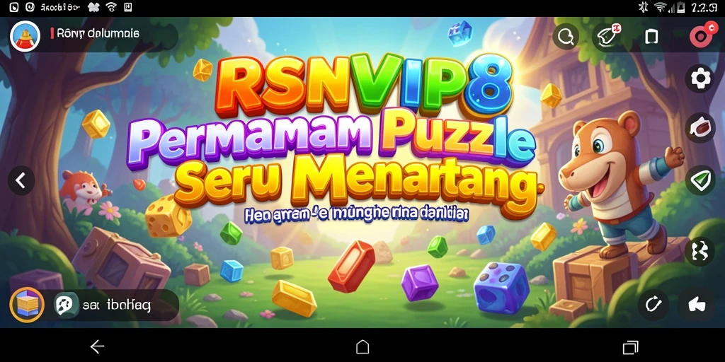 Tangkapan layar gameplay RSNVIP8 yang penuh teka-teki seru